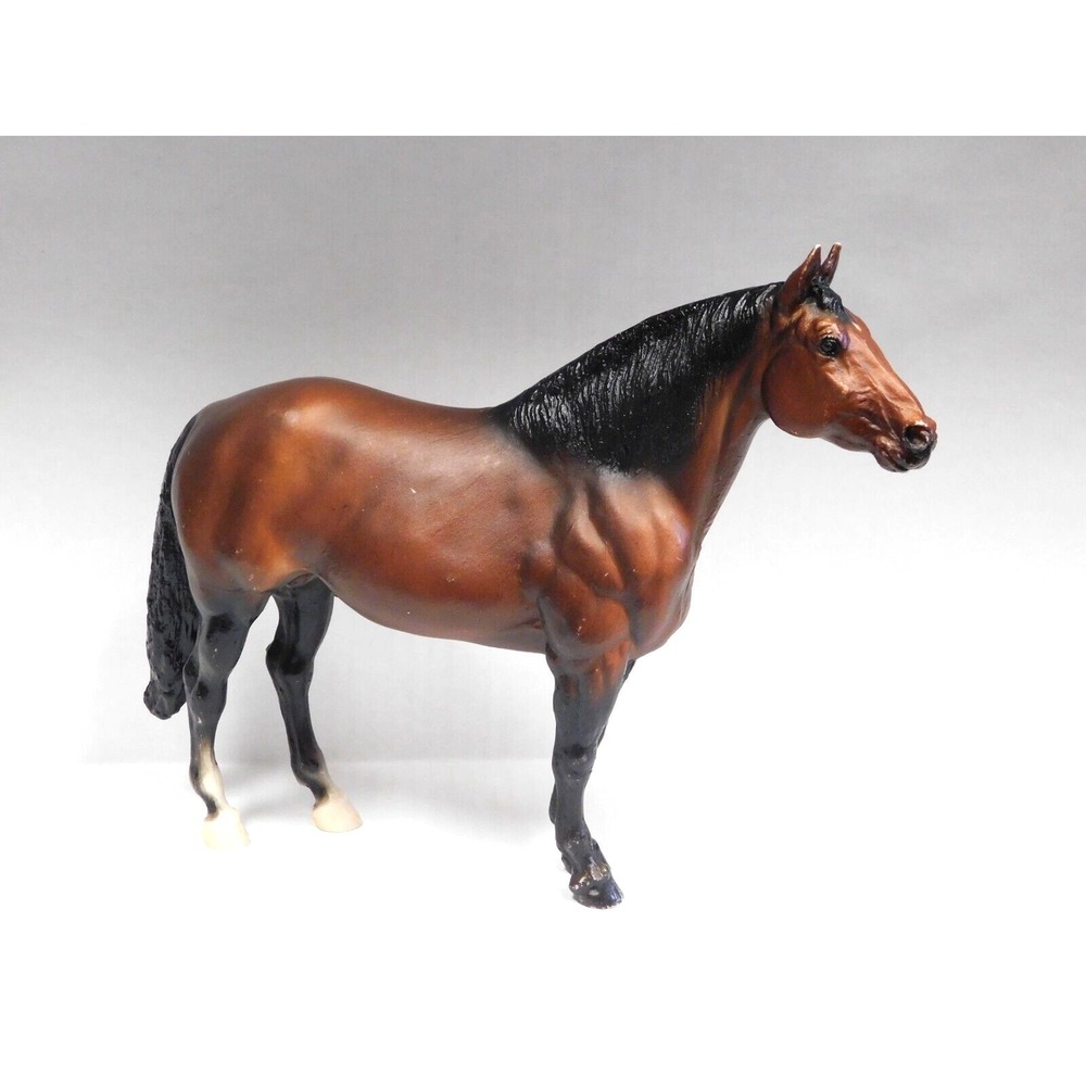Breyer Vintage Adios Matte Dark‎ Bay Famous Standardbred #50